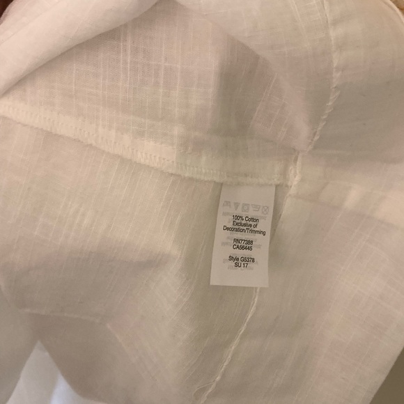 NWT Madewell Women’s Eyelet Peekaboo Top - Picture 6 of 8